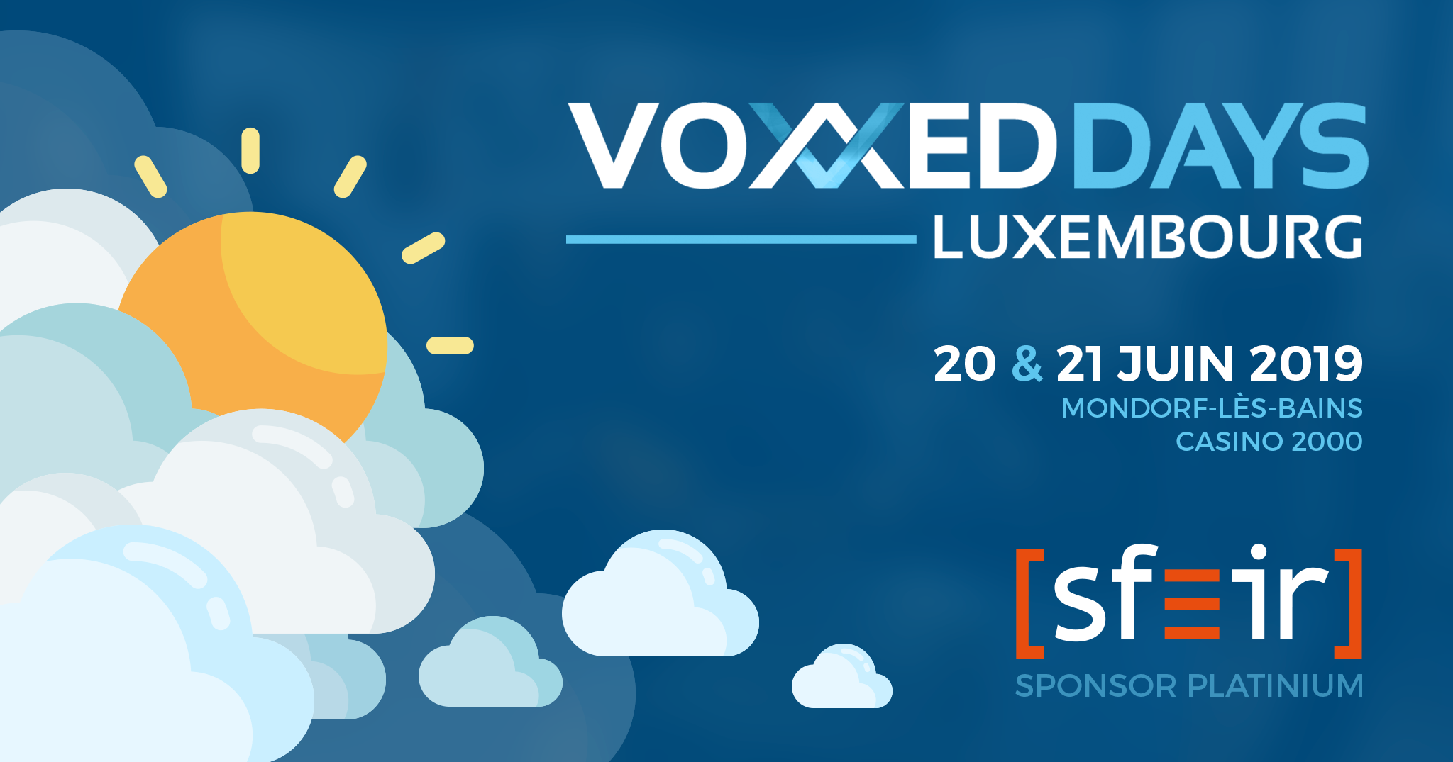 SFEIR au Voxxed Days Luxembourg